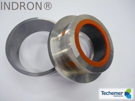 Cascamiera in ceramica con alloggiamento in acciaio inossidabile cuscinetto semplice resistente alle alte temperature